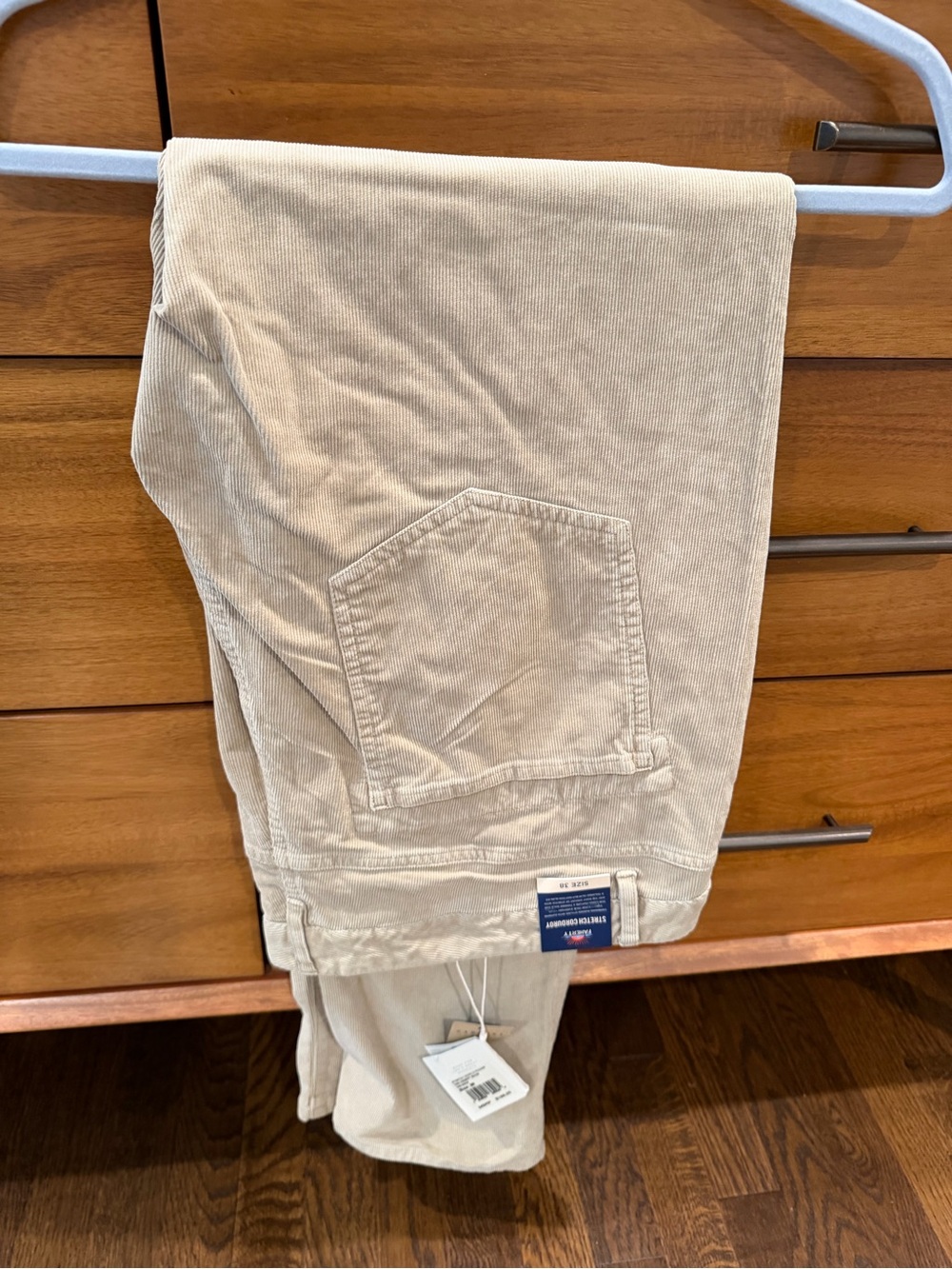 Faherty Men's Corduroy Pants in Light Beige